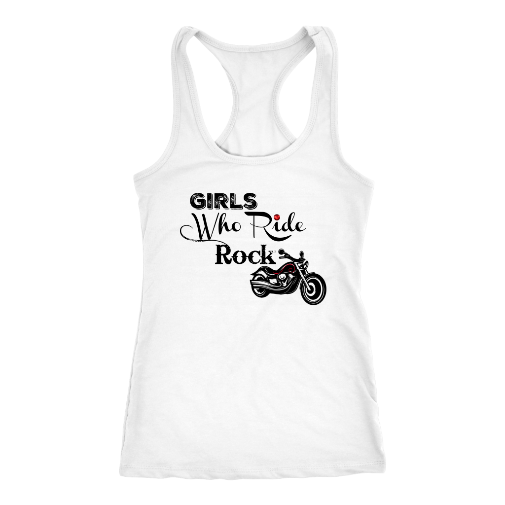 Girls Who Ride Rock Tank top