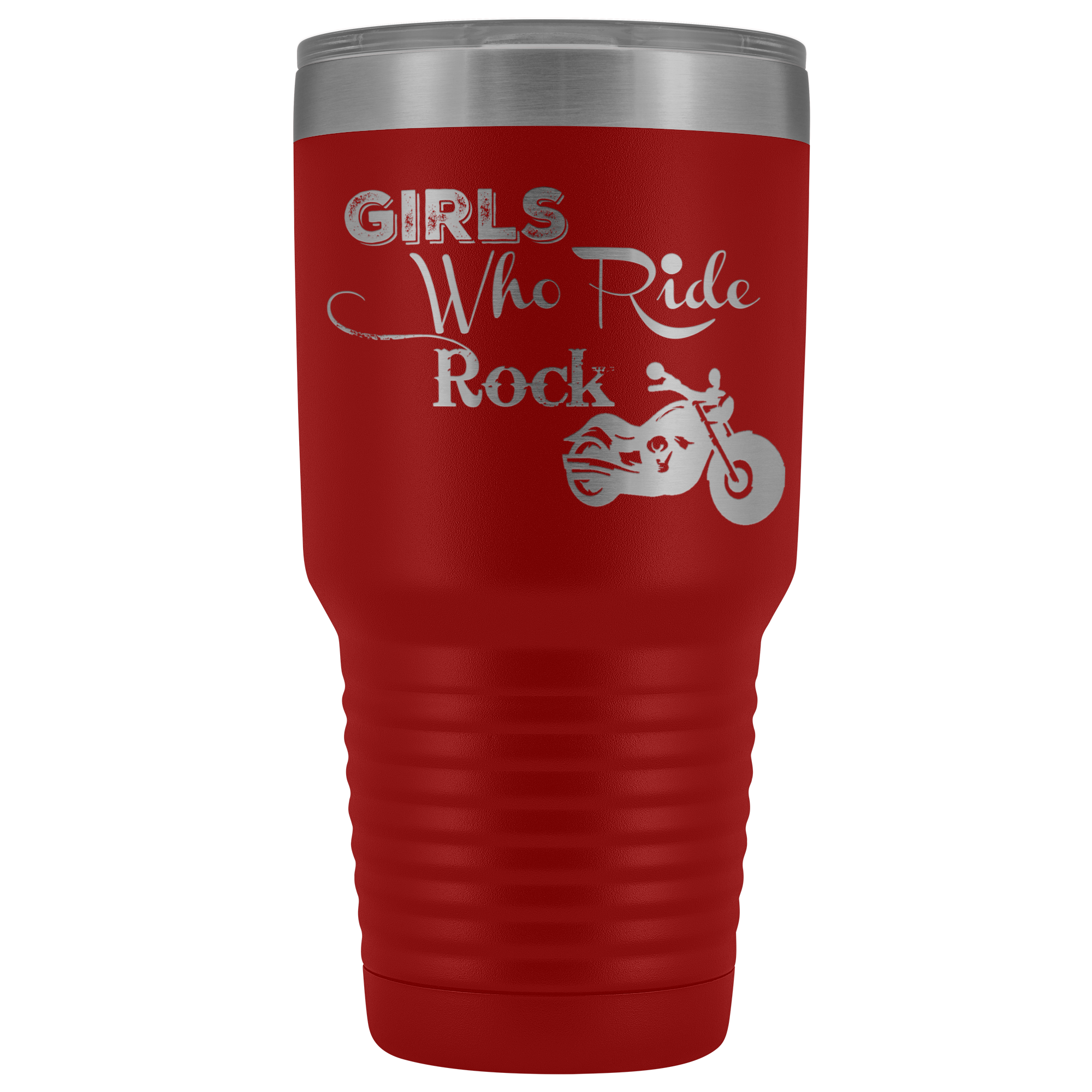 Girls Who Ride Rock Beverage Tumbler 30 oz