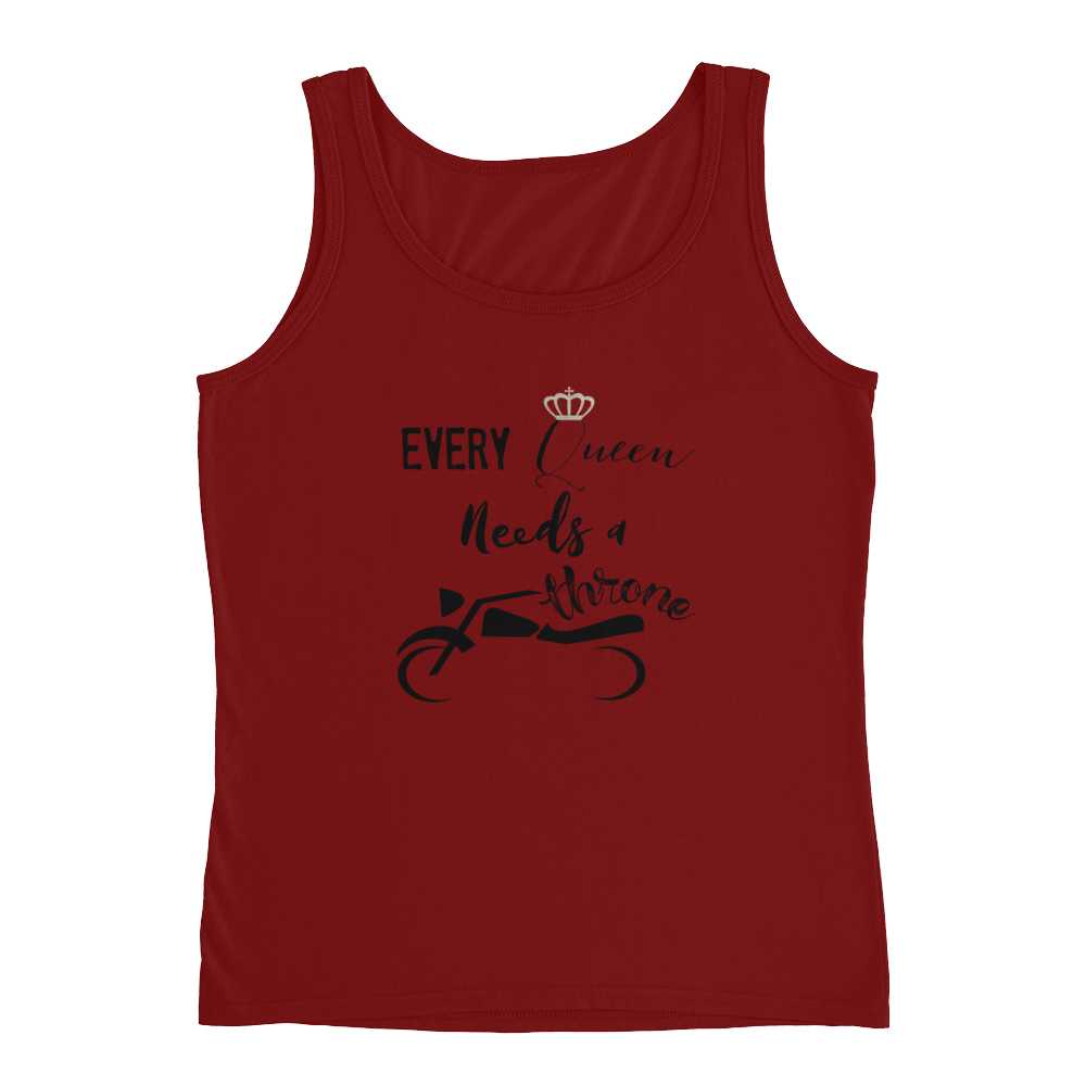 Every Queen Needs a Throne Ladies' Tank Top