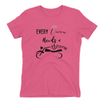 Every Queen Needs a Throne Motorcycle Women's T-Shirt