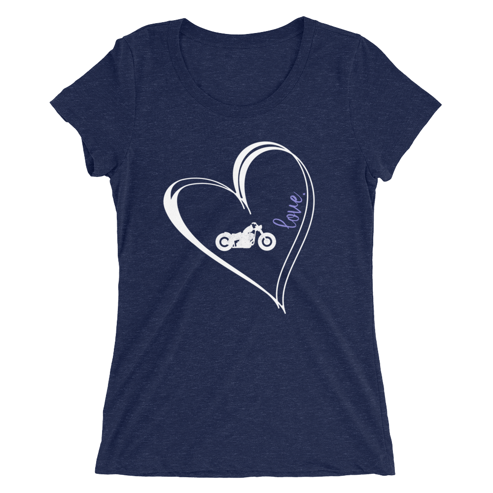Motorcycle Loveshirt Ladies' Short Sleeve T-shirt