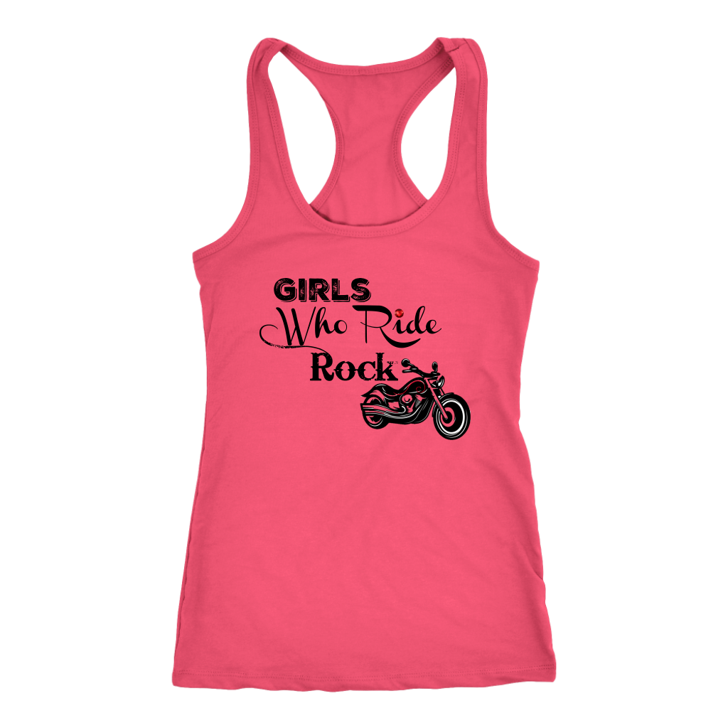 Girls Who Ride Rock Tank top