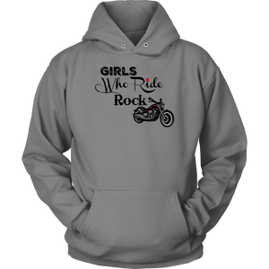 Girls Who Ride Rock Hoodie