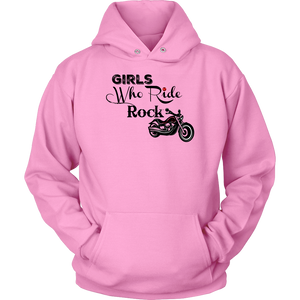 Girls Who Ride Rock Hoodie